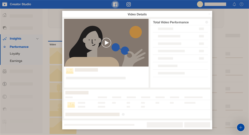 Facebook公共主頁(yè)帖文成效