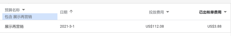 Google賬戶里的預(yù)算
