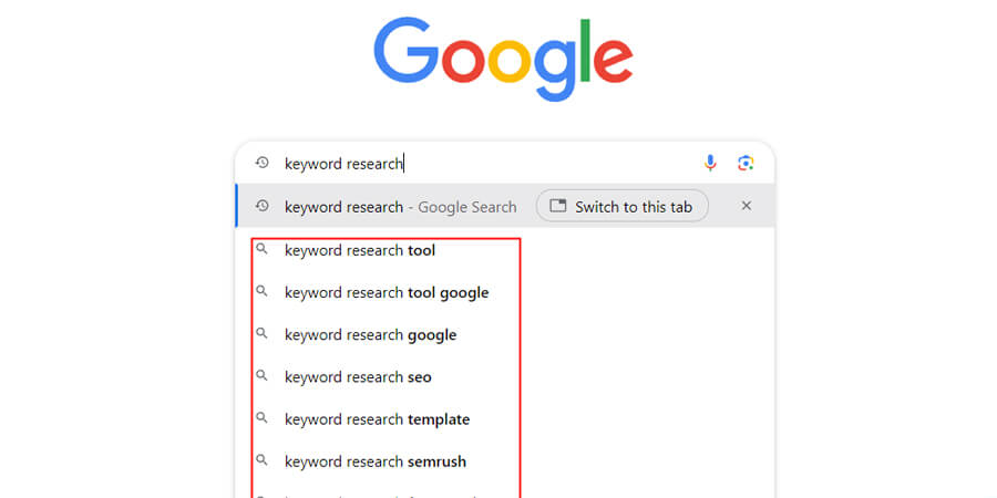 利用Google Suggest挖掘長尾關鍵詞